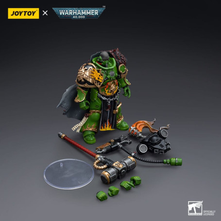 JoyToy Marines Espaciales - Salamandras - Capitán Adrax Agatone 1/18 - Warhammer 40K
