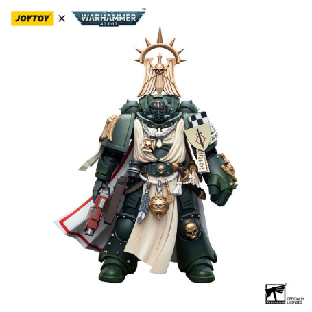 JoyToy Marines Espaciales - Ángeles Oscuros - Maestro Ángeles Oscuros con Puño de Poder 1/18 - Warhammer 40K