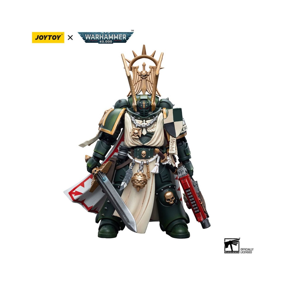 JoyToy Marines Espaciales - Ángeles Oscuros - Ángeles Oscuros Maestro Lázaro 1/18 - Warhammer 40K