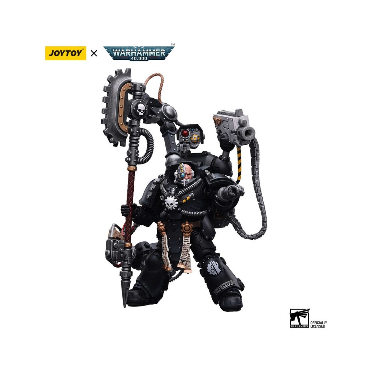 JoyToy Marines Espaciales - Manos de Hierro - lron Padre Feirros 1/18 - Warhammer 40K