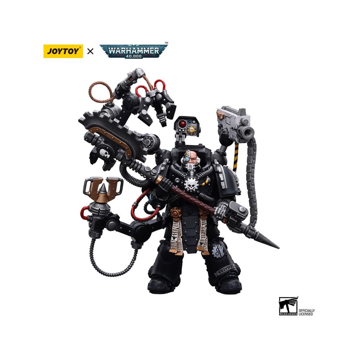 JoyToy Marines Espaciales - Manos de Hierro - lron Padre Feirros 1/18 - Warhammer 40K