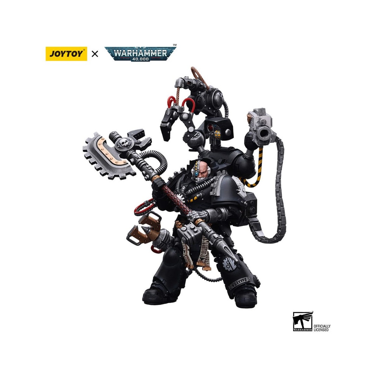 JoyToy Marines Espaciales - Manos de Hierro - lron Padre Feirros 1/18 - Warhammer 40K