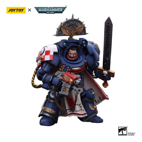 JoyToy Marines Espaciales - Ultramarines - Capitán Terminator 1/18 - Warhammer 40K