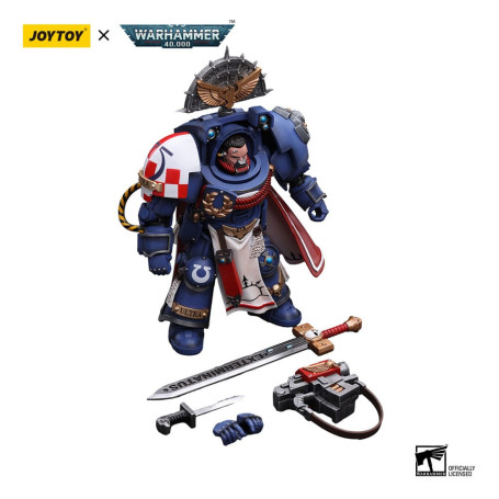 JoyToy Marines Espaciales - Ultramarines - Capitán Terminator 1/18 - Warhammer 40K