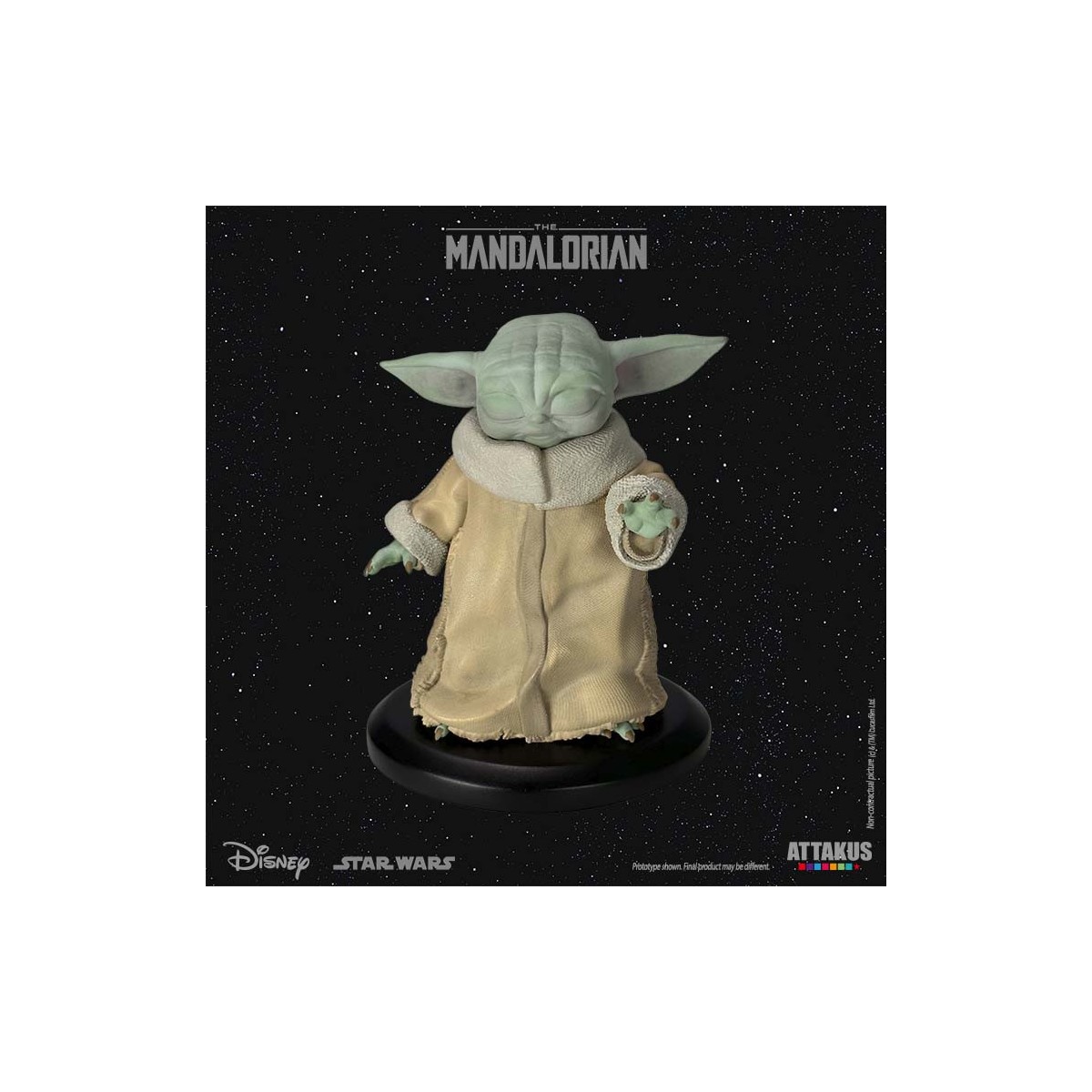 Attakus Starwars - Grogu "Usando la Fuerza" 1/5 - El Mandaloriano 