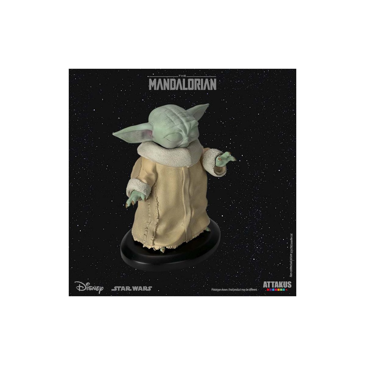 Attakus Starwars - Grogu "Usando la Fuerza" 1/5 - El Mandaloriano 