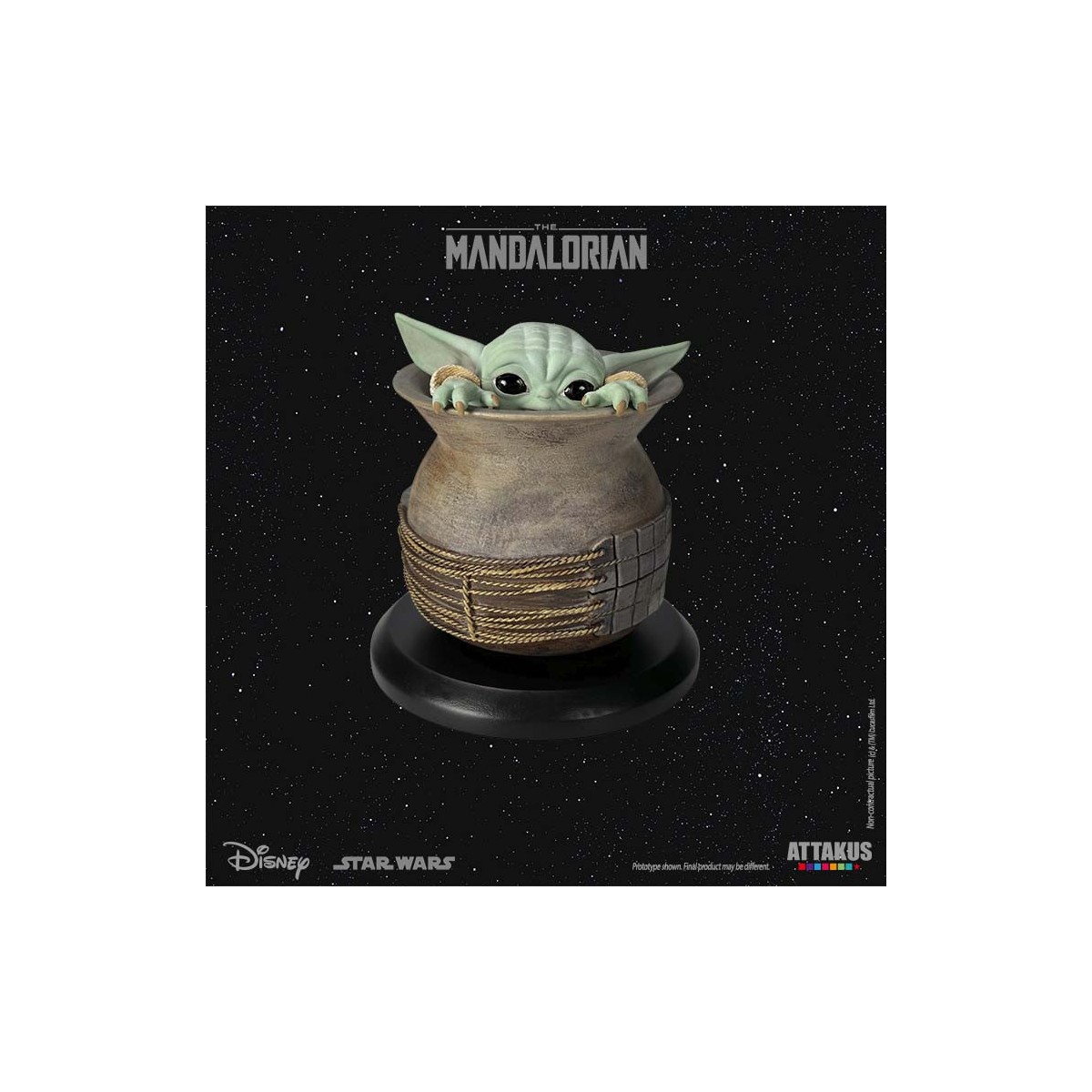 Attakus Starwars - Grogu "En el tarro" 1/5 - El Mandaloriano