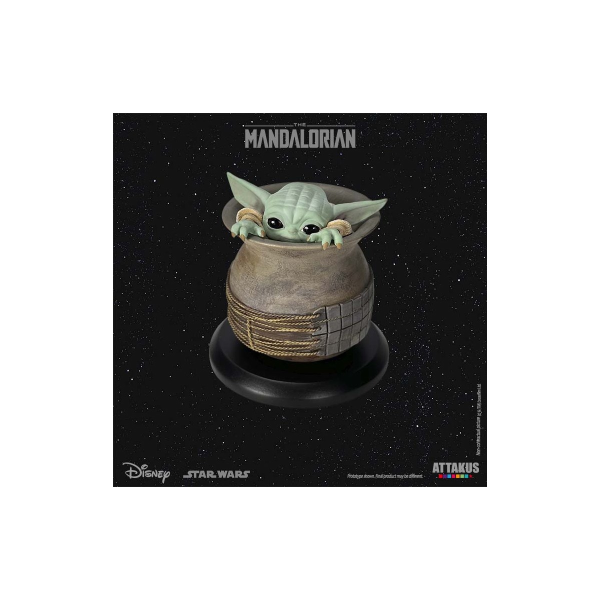 Attakus Starwars - Grogu "En el tarro" 1/5 - El Mandaloriano