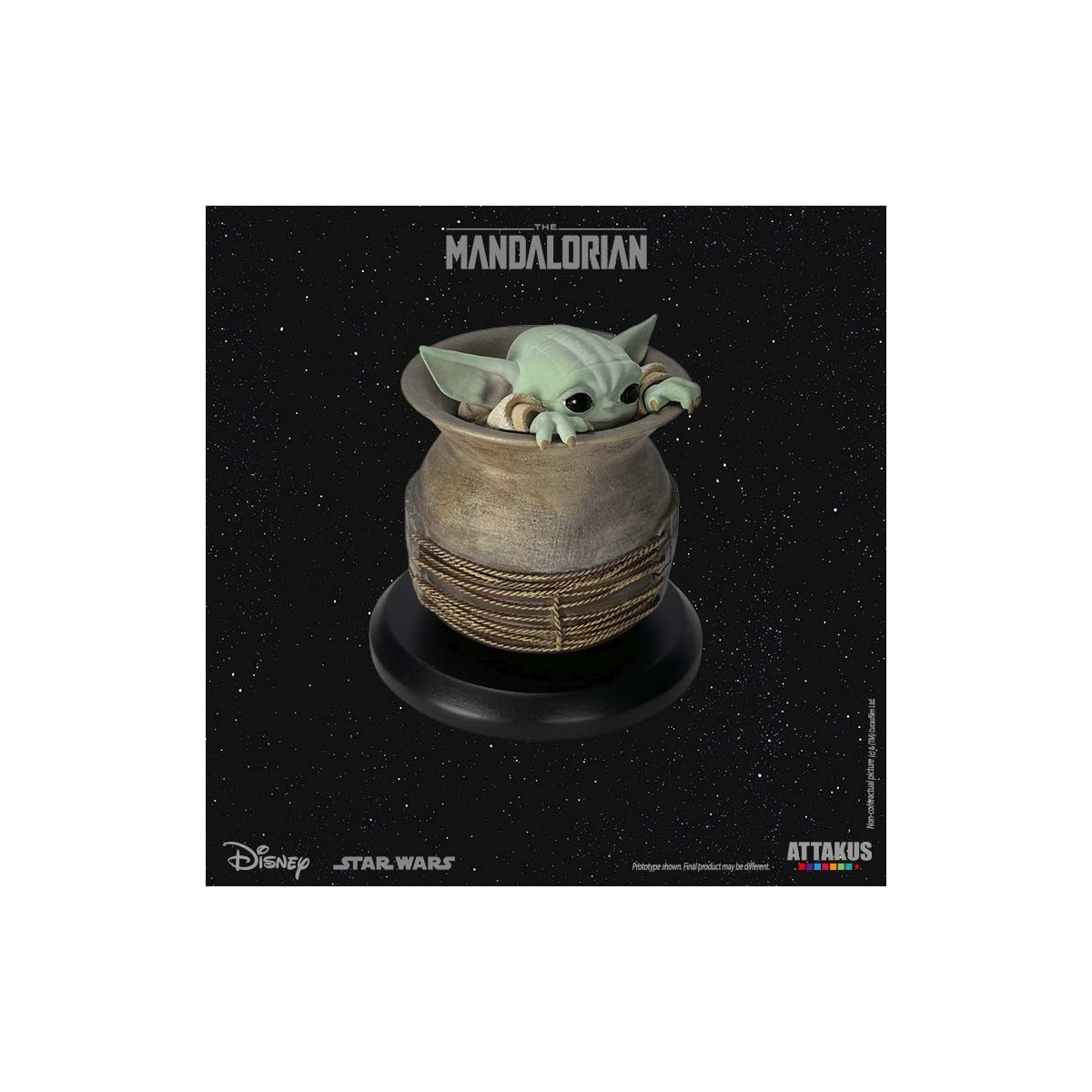 Attakus Starwars - Grogu "En el tarro" 1/5 - El Mandaloriano