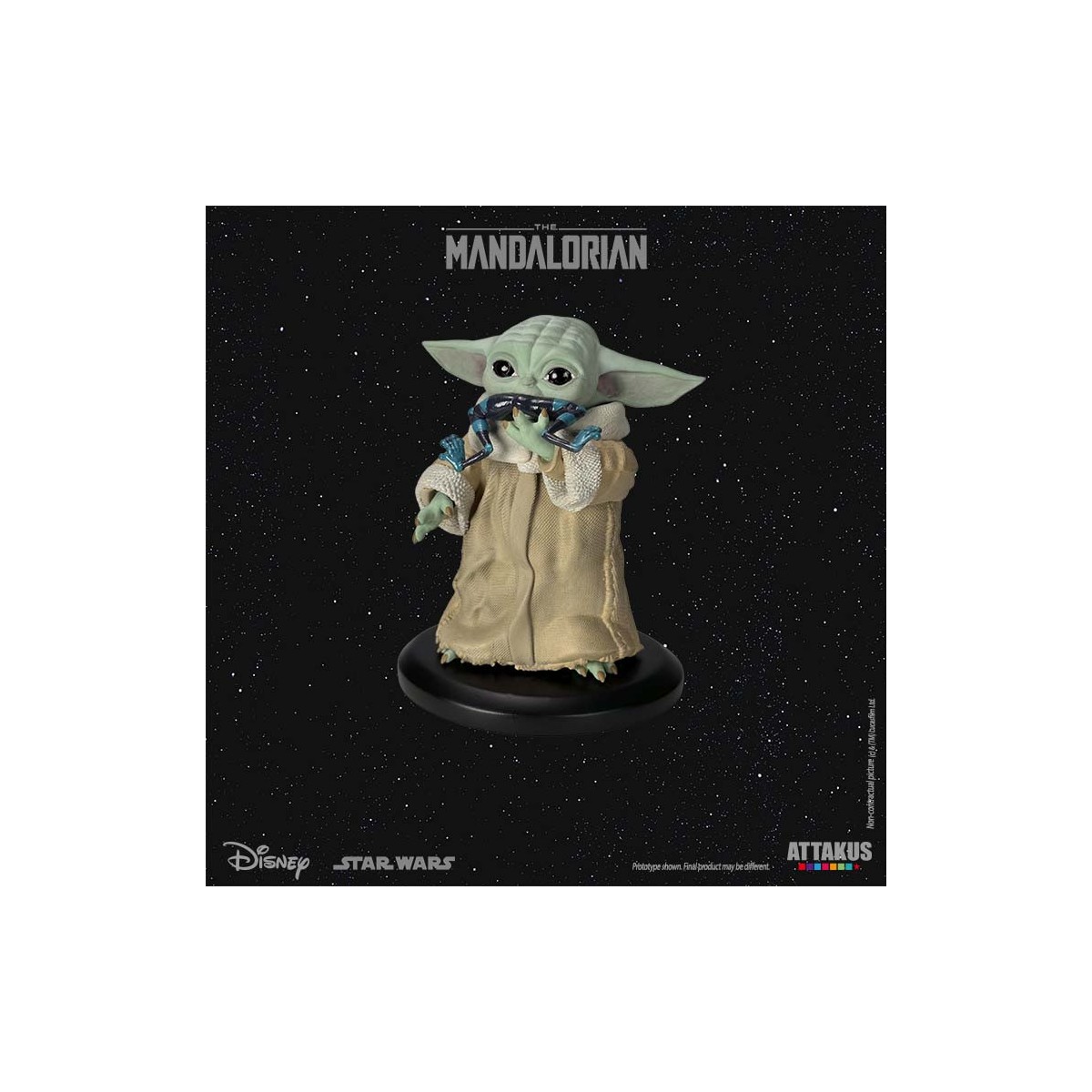 Attakus Starwars - Grogu "Comiendo la rana" 1/5 - El Mandaloriano