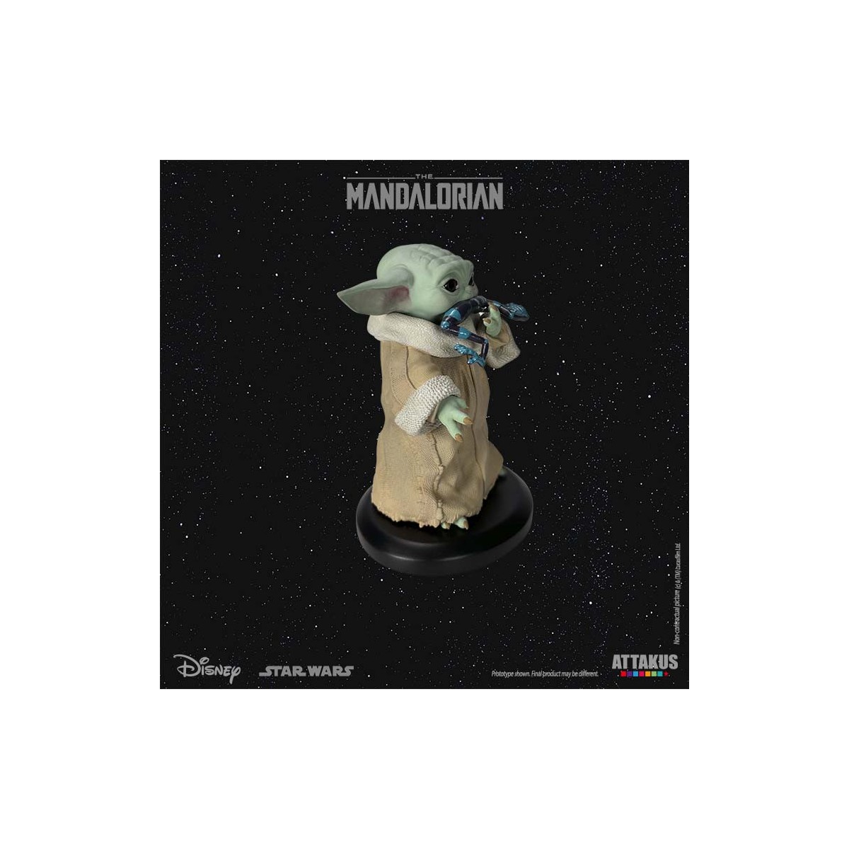 Attakus Starwars - Grogu "Comiendo la rana" 1/5 - El Mandaloriano
