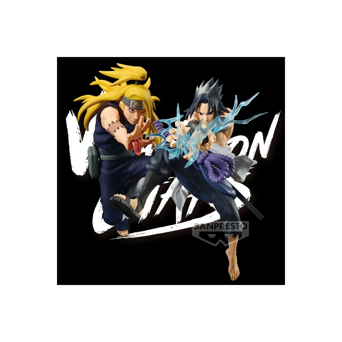 Banpresto - Naruto Shippuden - Vibration Stars - Deidara Vs Sasuke Uchiha