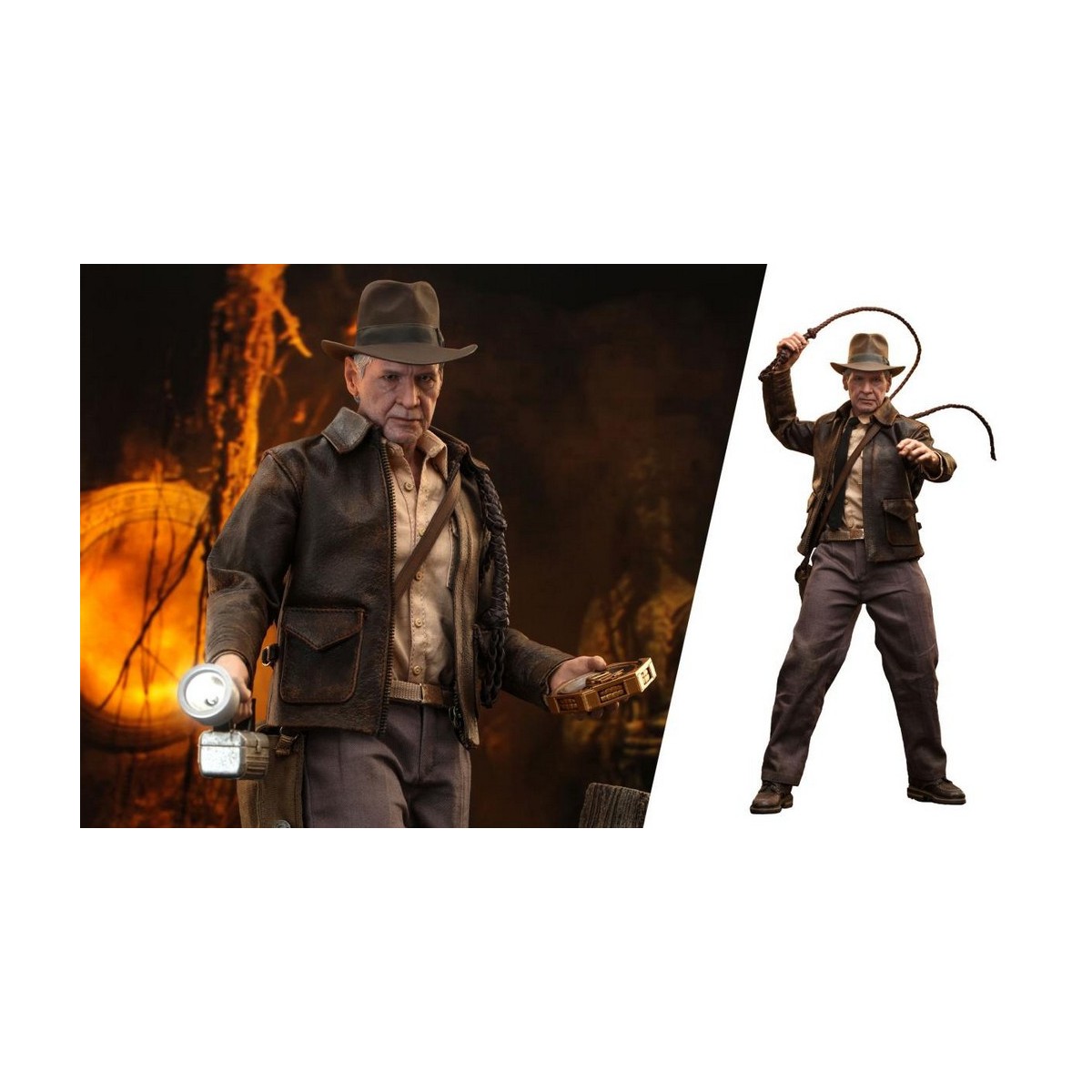 Hot Toys - Indiana Jones y el Disco del Destino - Indiana Jones Versión Deluxe 1:6