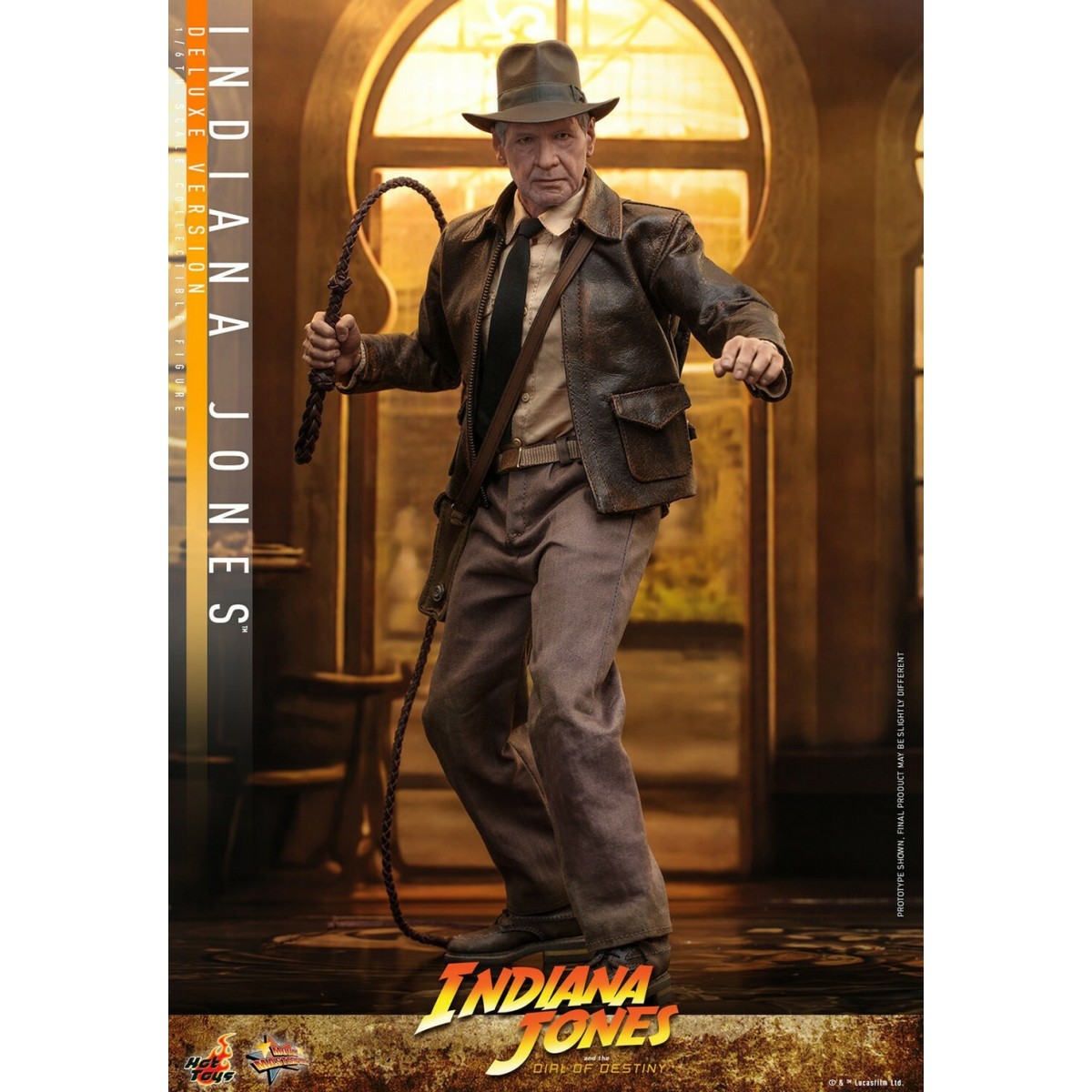 Hot Toys - Indiana Jones y el Disco del Destino - Indiana Jones Versión Deluxe 1:6
