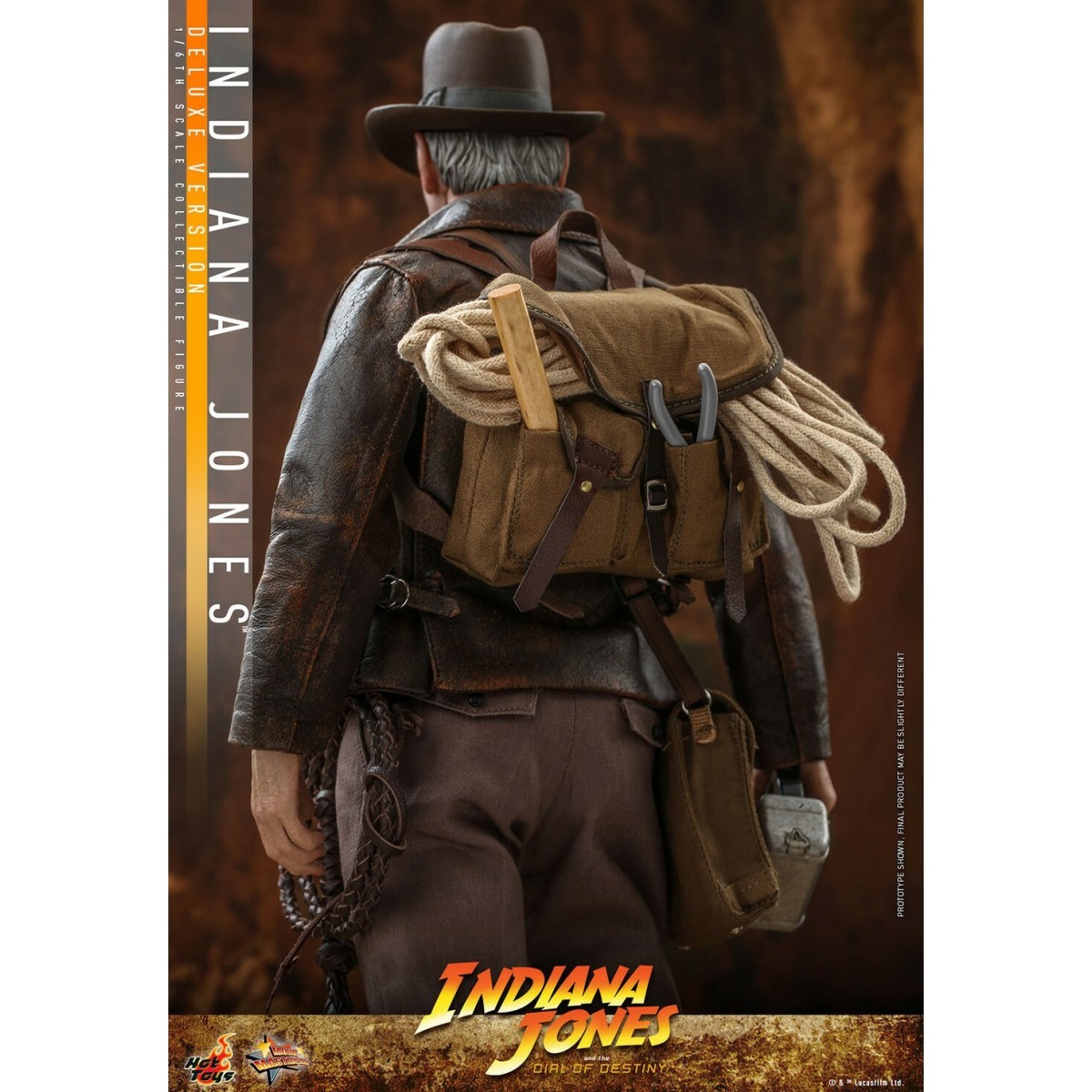 Hot Toys - Indiana Jones y el Disco del Destino - Indiana Jones Versión Deluxe 1:6