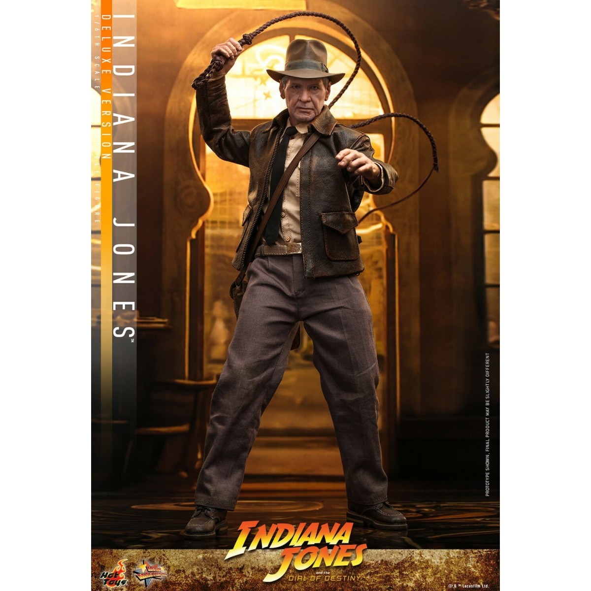 Hot Toys - Indiana Jones y el Disco del Destino - Indiana Jones Versión Deluxe 1:6