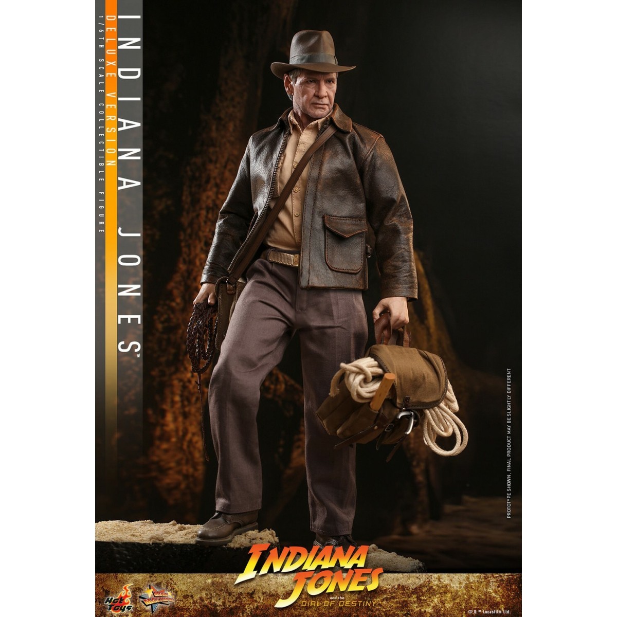 Hot Toys - Indiana Jones y el Disco del Destino - Indiana Jones Versión Deluxe 1:6