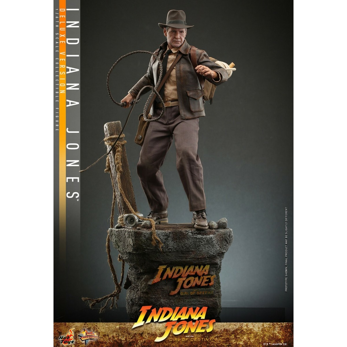 Hot Toys - Indiana Jones y el Disco del Destino - Indiana Jones Versión Deluxe 1:6