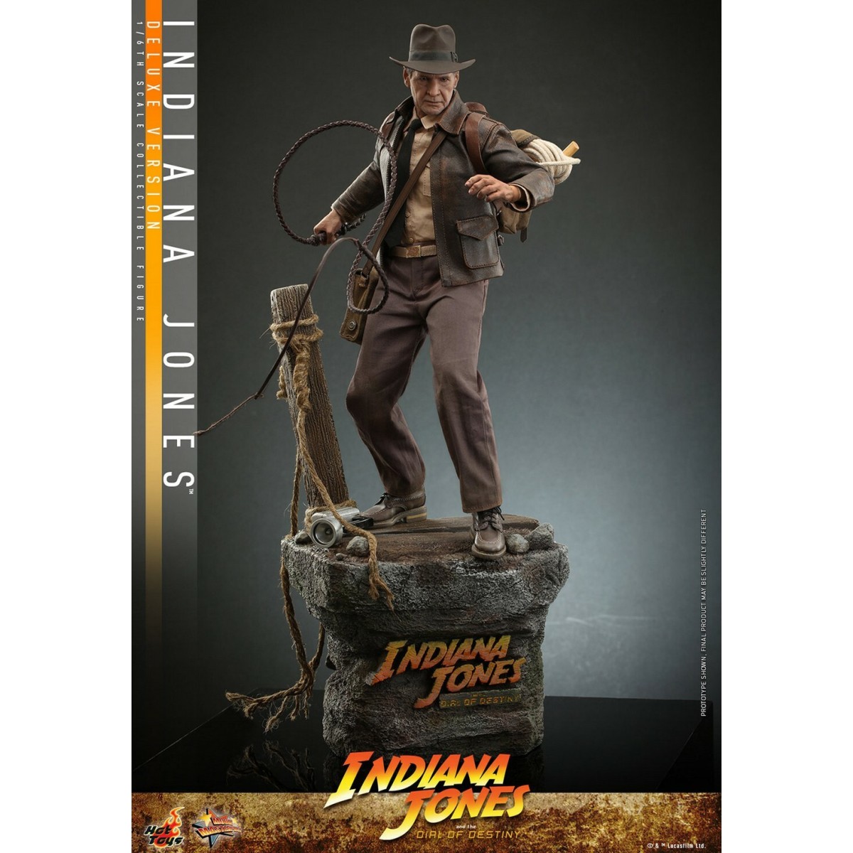 Hot Toys - Indiana Jones y el Disco del Destino - Indiana Jones Versión Deluxe 1:6