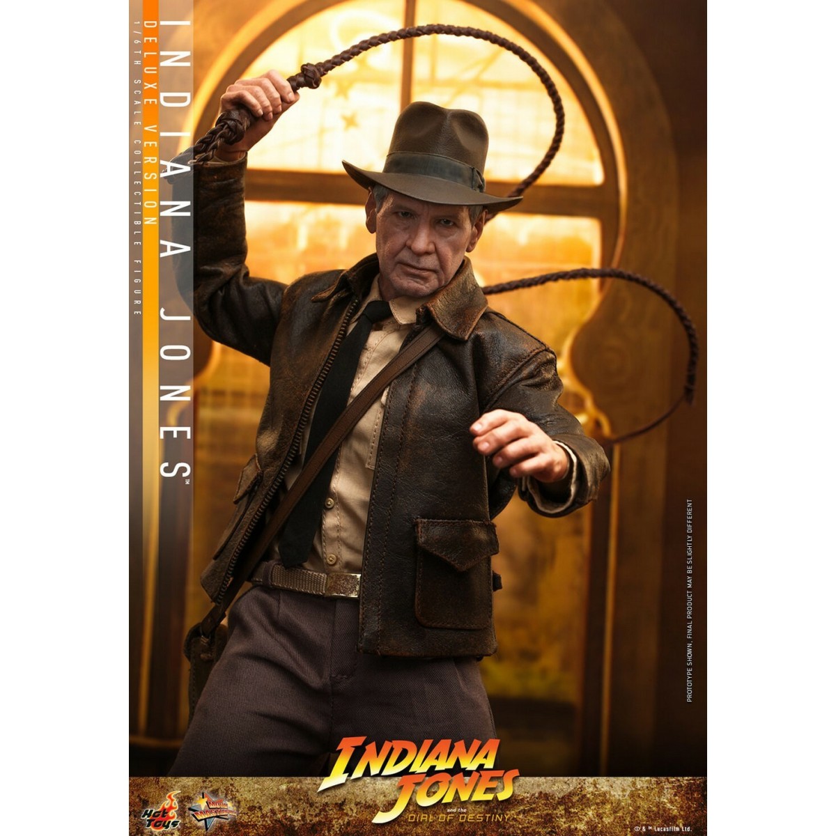 Hot Toys - Indiana Jones y el Disco del Destino - Indiana Jones Versión Deluxe 1:6