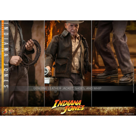 Hot Toys - Indiana Jones y el Disco del Destino - Indiana Jones Versión Deluxe 1:6
