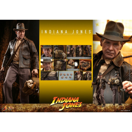 Hot Toys - Indiana Jones y el dial del destino - Indiana Jones 1:6