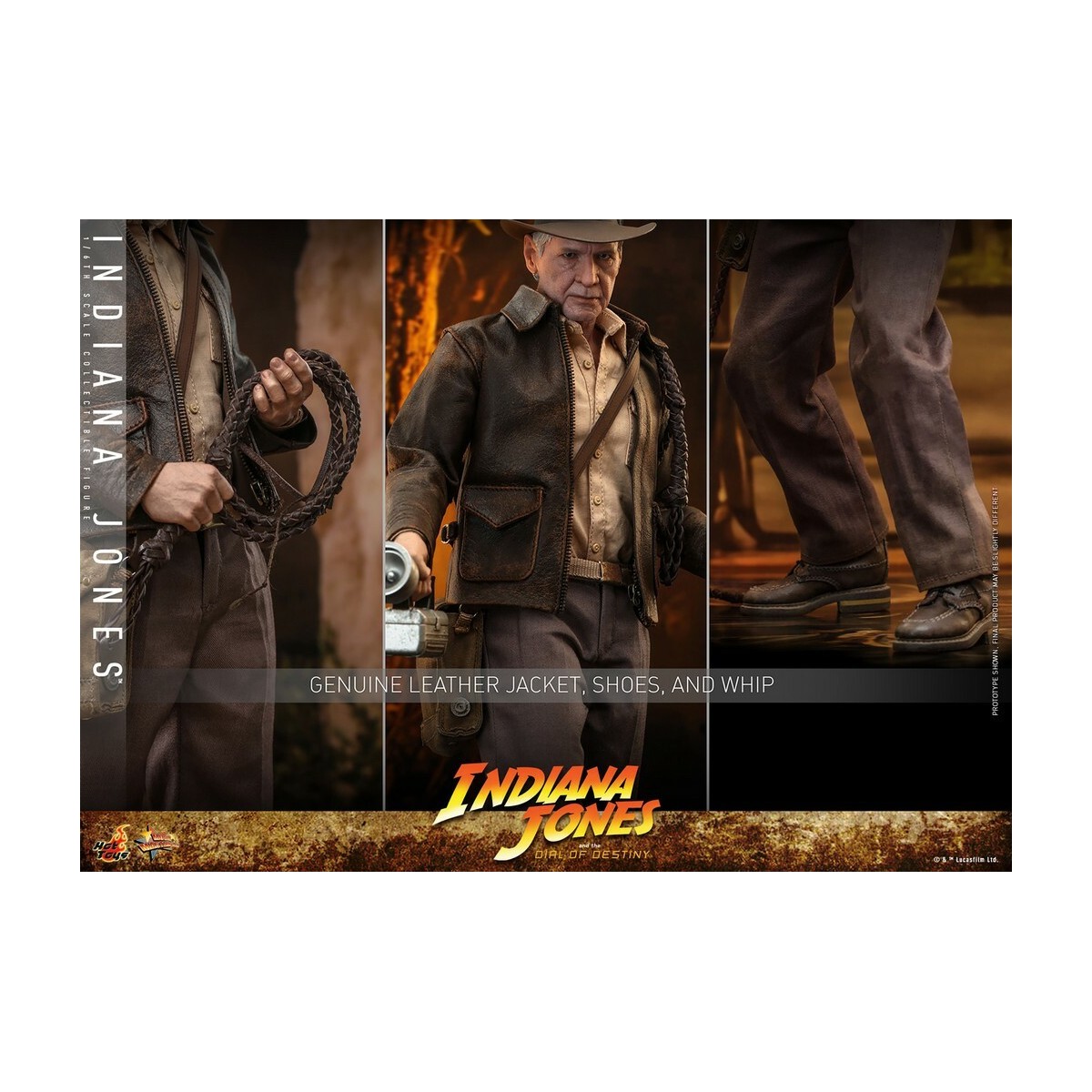 Hot Toys - Indiana Jones y el dial del destino - Indiana Jones 1:6