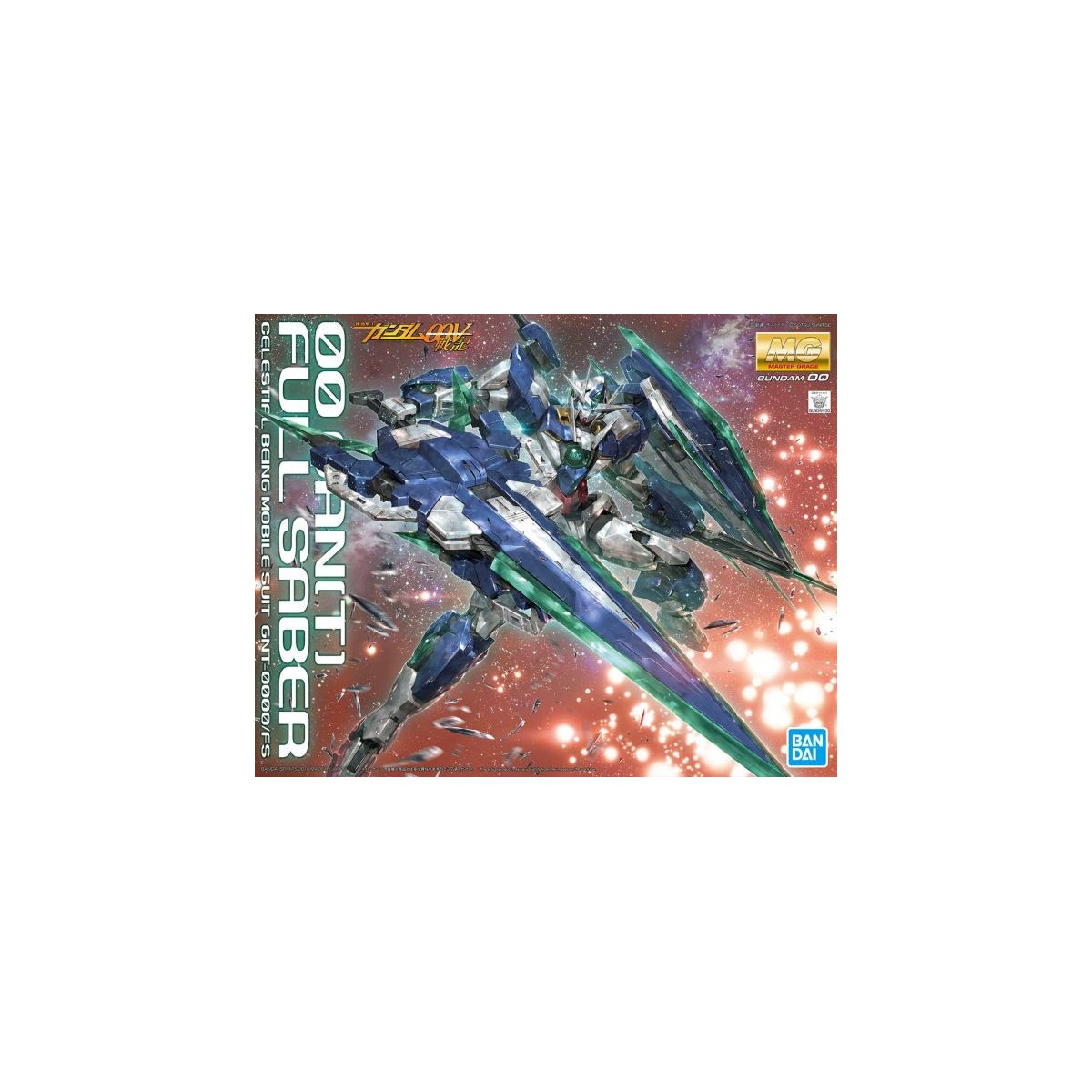 Bandai - Gunpla - 1/100 MG - 00 QAN (T) Sable Completo - Gundam 00