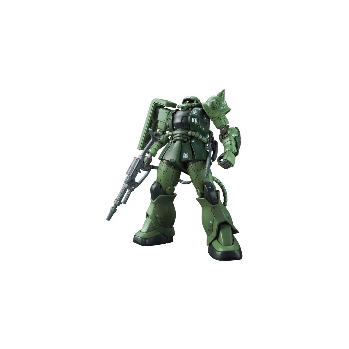 Bandai - Gunpla - Gundam 1/144 HG - MS-06C-6 R6 ZAKU II Tipo C-6/R6 - Mobile Suit Gundam: El Origen