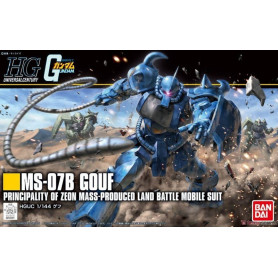 Bandai - Gunpla - Gundam 1/144 HG - MS-07B GOUF - Mobile Suit Gundam - UC