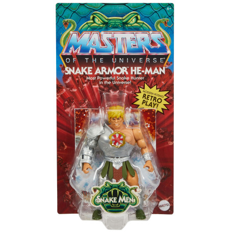 Masters of the Universe ORIGINS - Armadura de serpiente He-Man