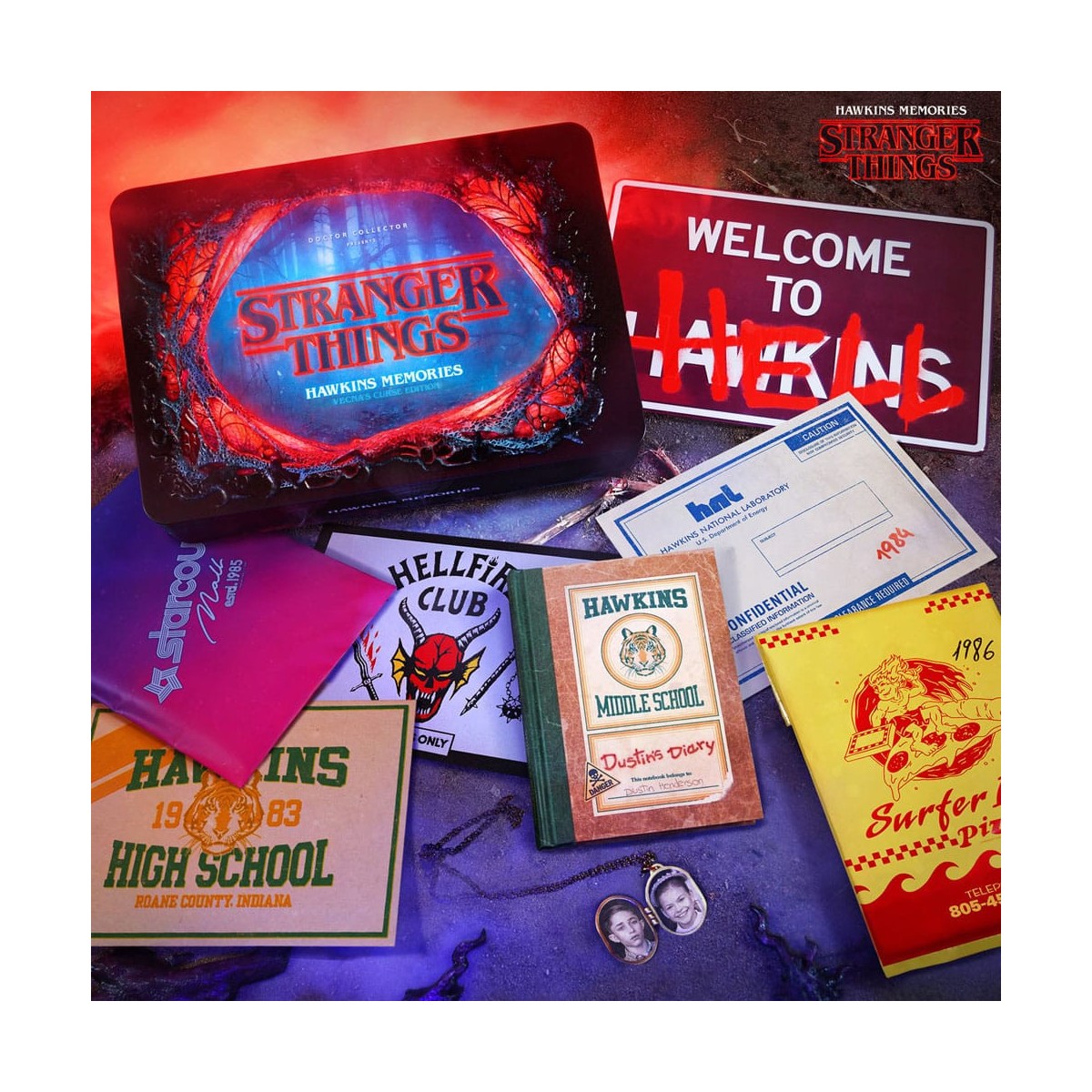 Doctor Collector - Stranger Things Hawkins Memories Kit Vecna's Course Edición Limitada