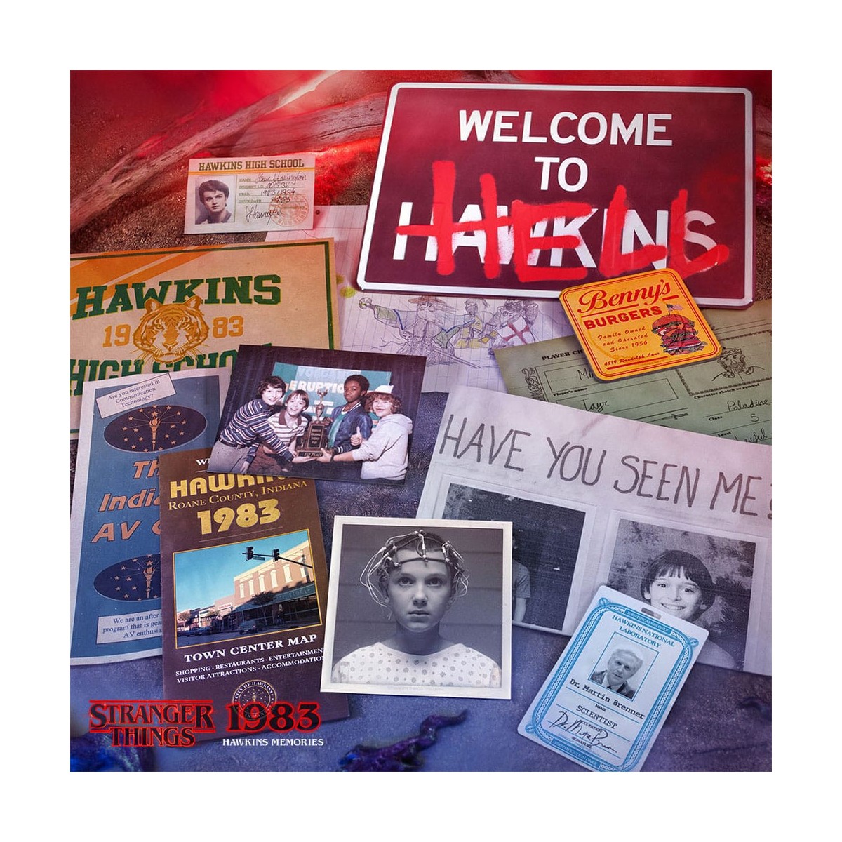 Doctor Collector - Stranger Things Hawkins Memories Kit Vecna's Course Edición Limitada