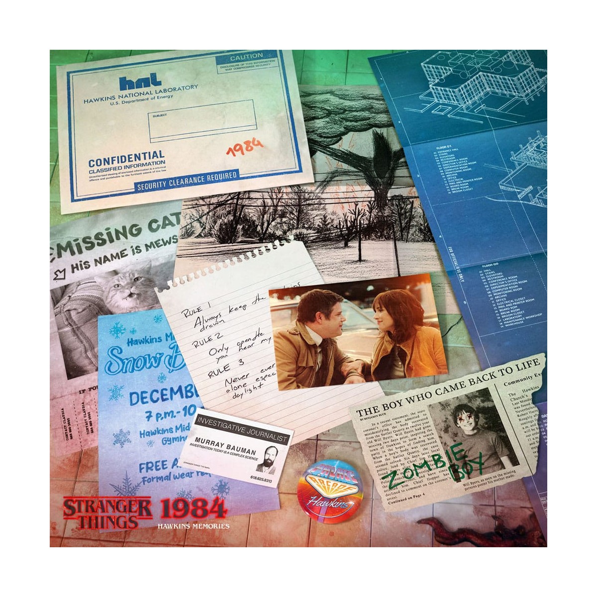 Doctor Collector - Stranger Things Hawkins Memories Kit Vecna's Course Edición Limitada