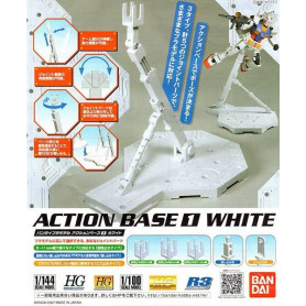 Bandai - Gunpla - Gundam Acción Base 1 Blanco