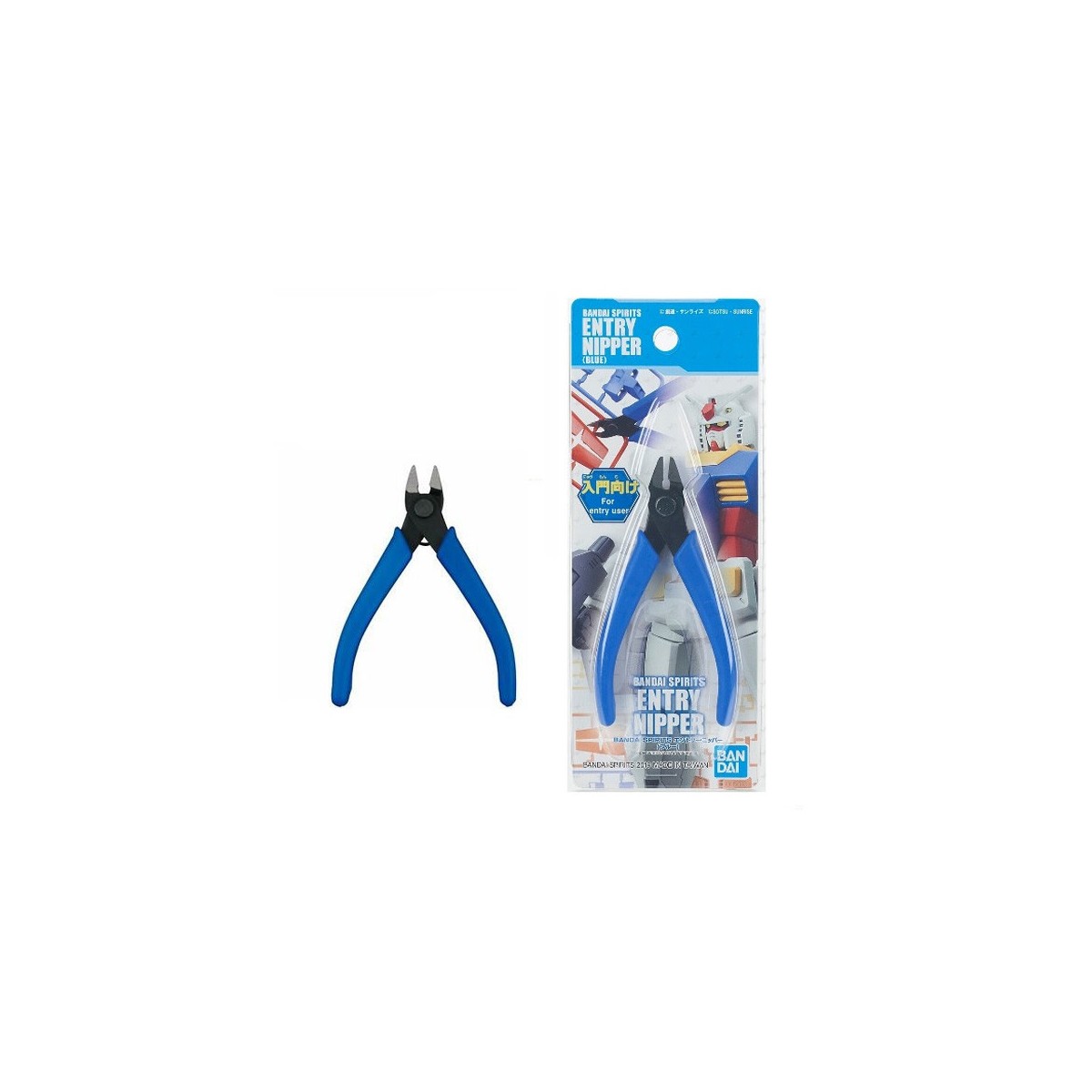 Bandai - Gunpla - Alicates de corte Gundam Entry Nipper - Azul