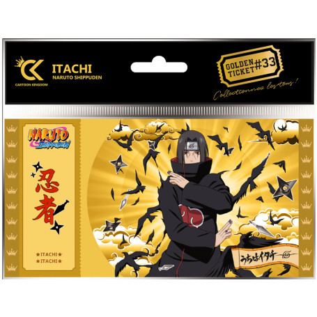 Cartoon Kingdom - Pack de 5 Golden Ticket Naruto Shipudden (vol. 29 a 33)