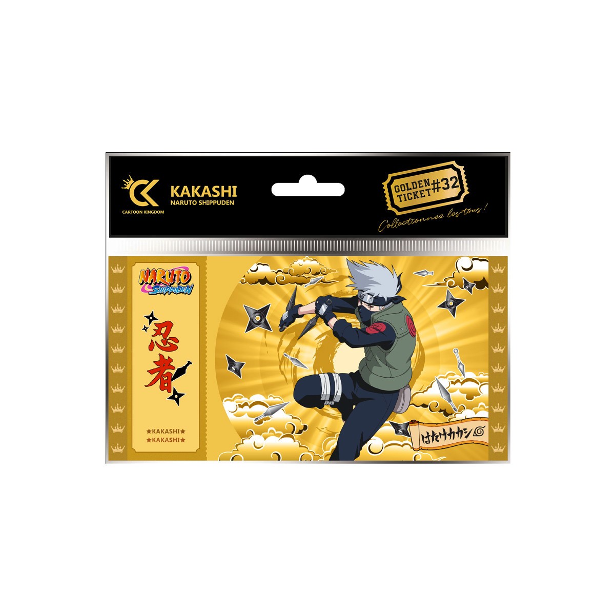 Cartoon Kingdom - Pack de 5 Golden Ticket Naruto Shipudden (vol. 29 a 33)