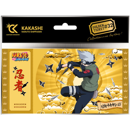 Cartoon Kingdom - Pack de 5 Golden Ticket Naruto Shipudden (vol. 29 a 33)
