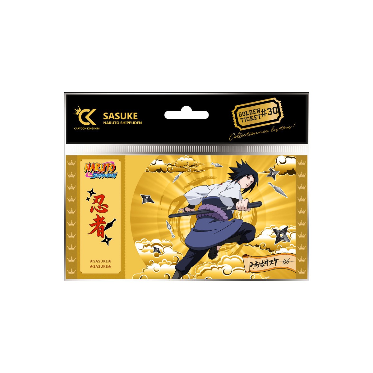 Cartoon Kingdom - Pack de 5 Golden Ticket Naruto Shipudden (vol. 29 a 33)