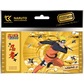 Cartoon Kingdom - Pack de 5 Golden Ticket Naruto Shipudden (vol. 29 a 33)