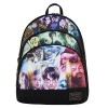 Harry Potter - Mini Mochila Loungefly Trilogy triple bolsillo