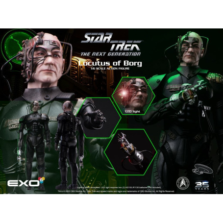 EXO-6 - Locutus de Borg - Star Trek: The Next Generation figura de acción 1/6 