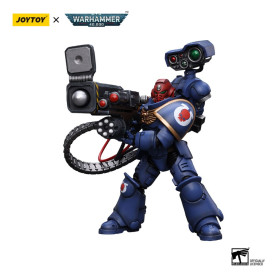 JoyToy Marines Espaciales - Ultramarines - Sargento de la Desolación con Lanzador Vengor 1/18