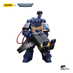 JoyToy Space Marines - Ultramarines - Marine de la Desolación con Lanzador Castellan (Superkrak) 1/18