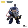 JoyToy Space Marines - Ultramarines - Marine de la Desolación con Lanzador Castellan (Superkrak) 1/18