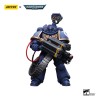 JoyToy Space Marines - Ultramarines - Marine Desolación con Lanzador Castellan (Superfrag) 1/18