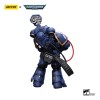 JoyToy Space Marines - Ultramarines - Marine Desolación con Lanzador Castellan (Superfrag) 1/18