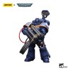 JoyToy Space Marines - Ultramarines - Marine Desolación con Lanzador Castellan (Superfrag) 1/18