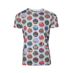 T-shirt Pokéballs - Pokémon